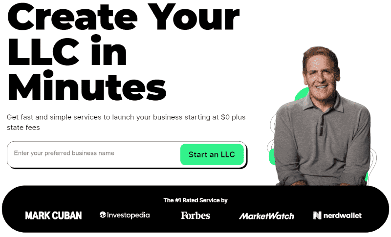 Create your LLC in minutes